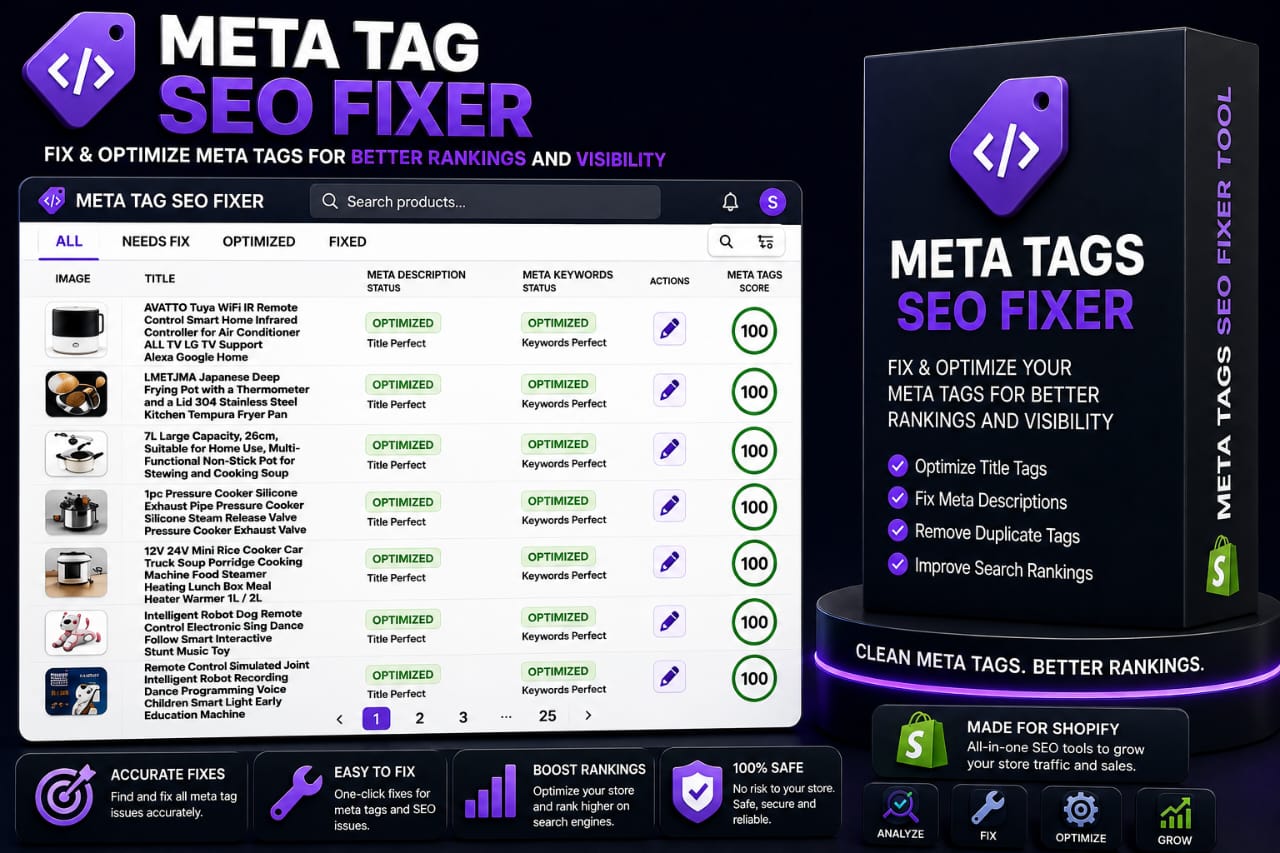 Meta Tag SEO Fixer